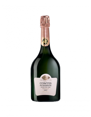 TAITTINGER, COMTES DE CHAMPAGNE ROSE 2007 En savoir plus